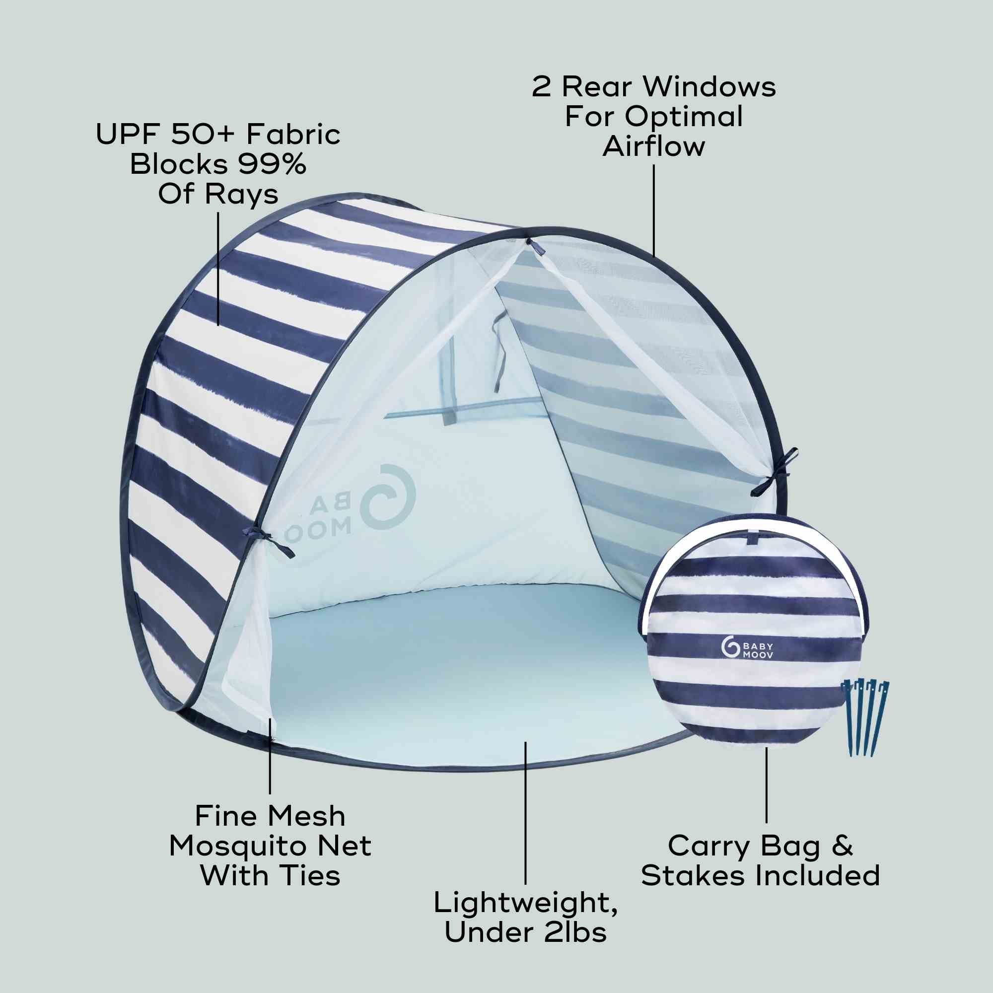 Anti-UV Baby & Toddler Beach Tent