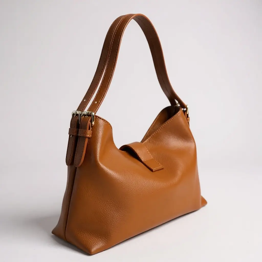 THE CLARA LEATHER SLOUCH BAG (FINAL SALE)