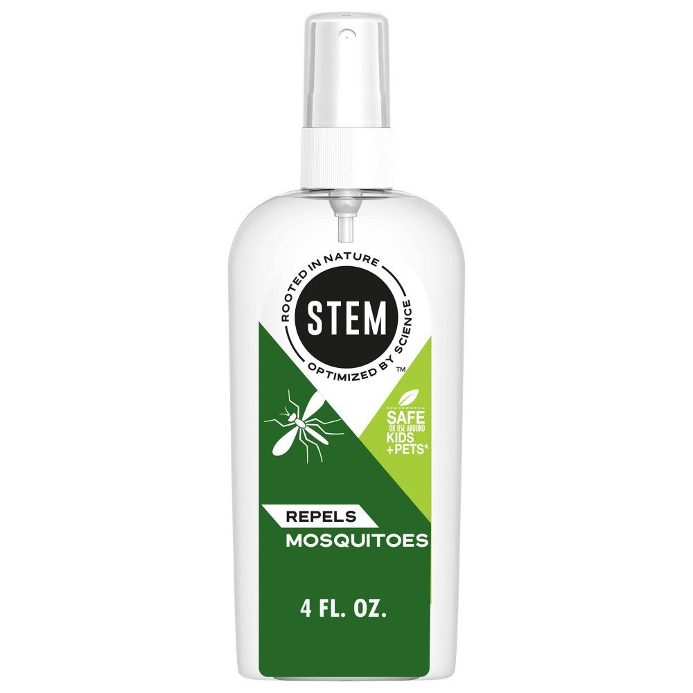 Stem Mosquito & Tick Repellent Spritz, Plant-Based Active Ingredients, 4 oz
