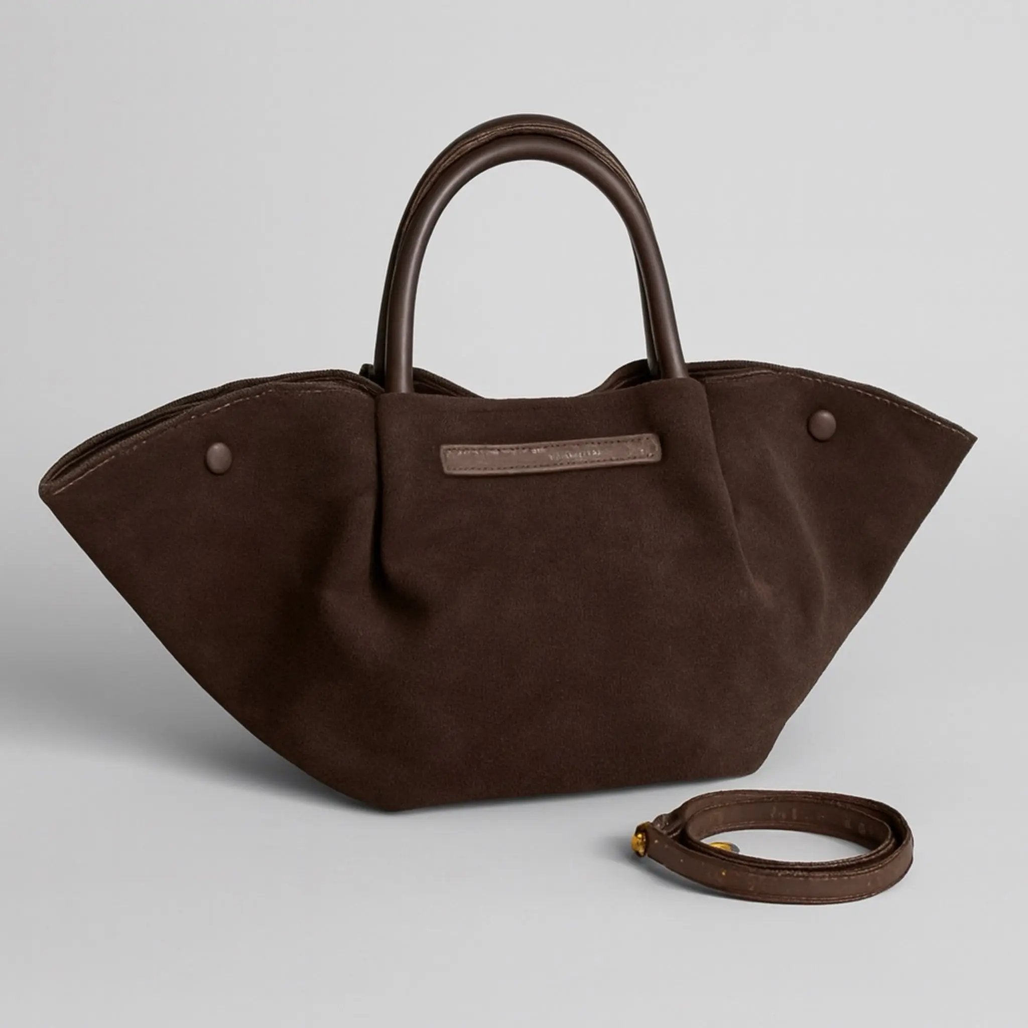 THE MARY SUEDE TOTE BAG (FINAL SALE)
