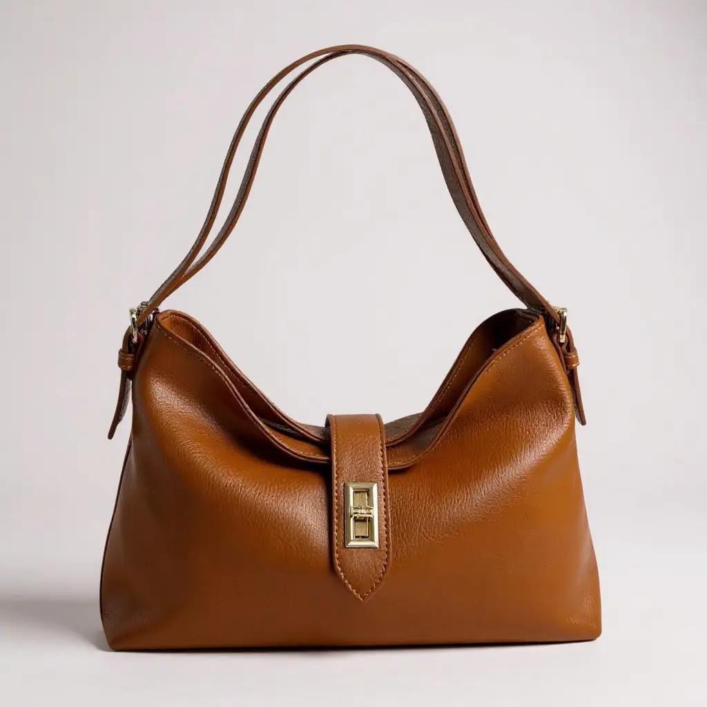 THE CLARA LEATHER SLOUCH BAG (FINAL SALE)