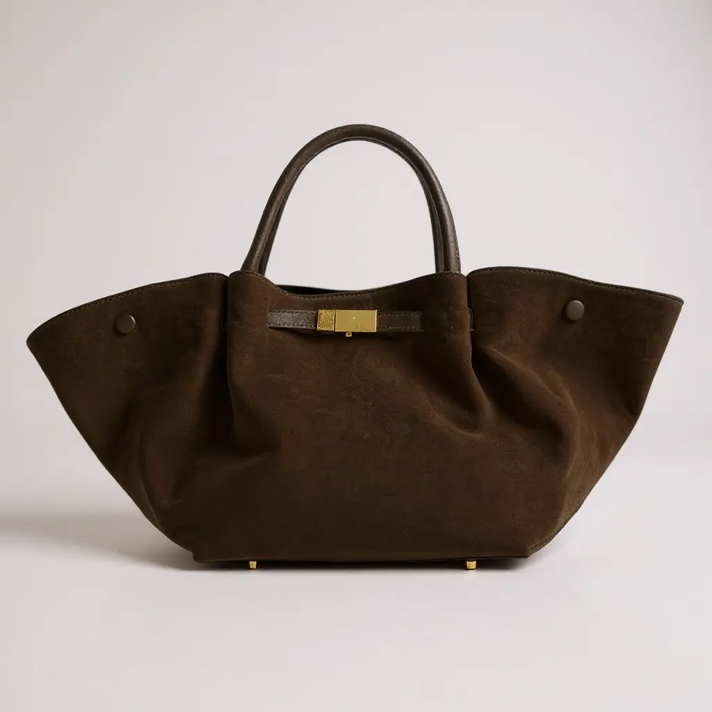 THE MARY SUEDE TOTE BAG (FINAL SALE)
