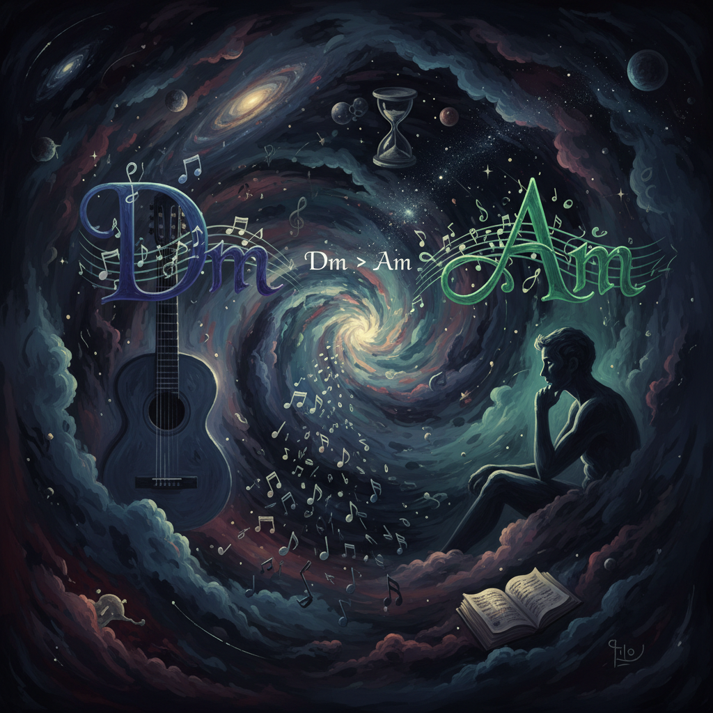 Dm Am chords