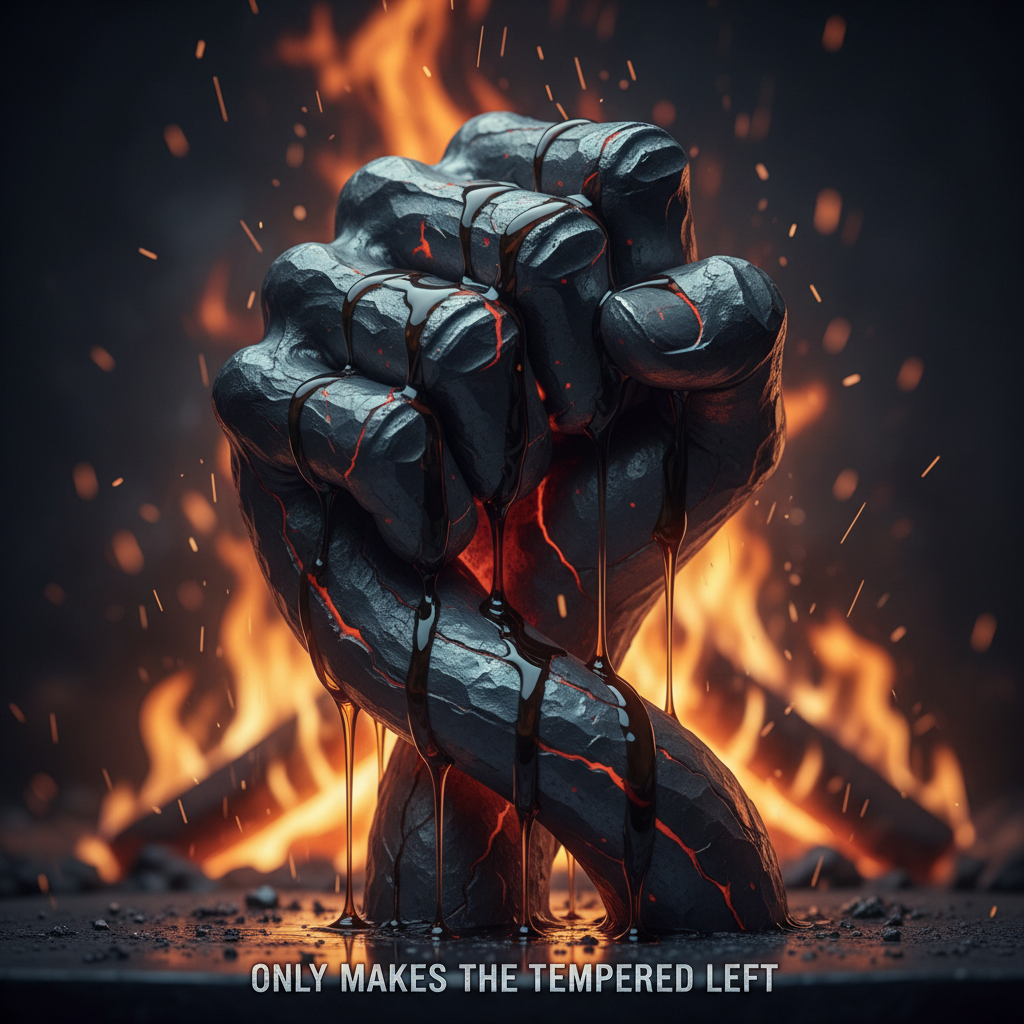 Only makes the tempered left