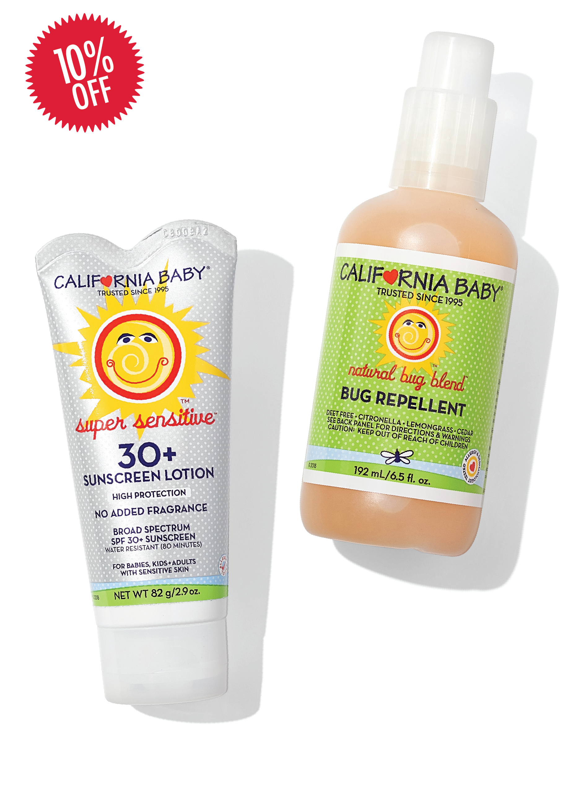 Unscented Sunscreen + Bug Spray Bundle